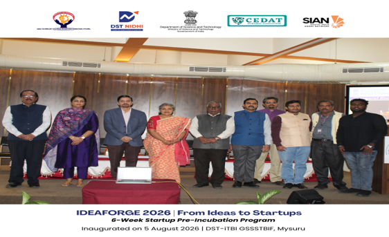 Read more about the article IDEAFORGE 2026 – 6-Week Startup Pre-Incubation Program